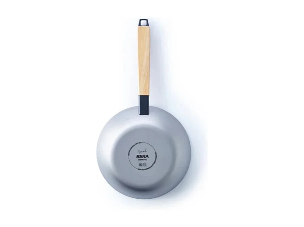 Poêle wok Nomad 24 cm en acier carbone