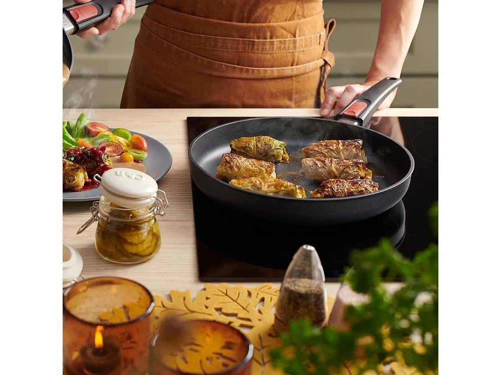 Poêle en fonte 28 cm avec manche amovible Diamond lite