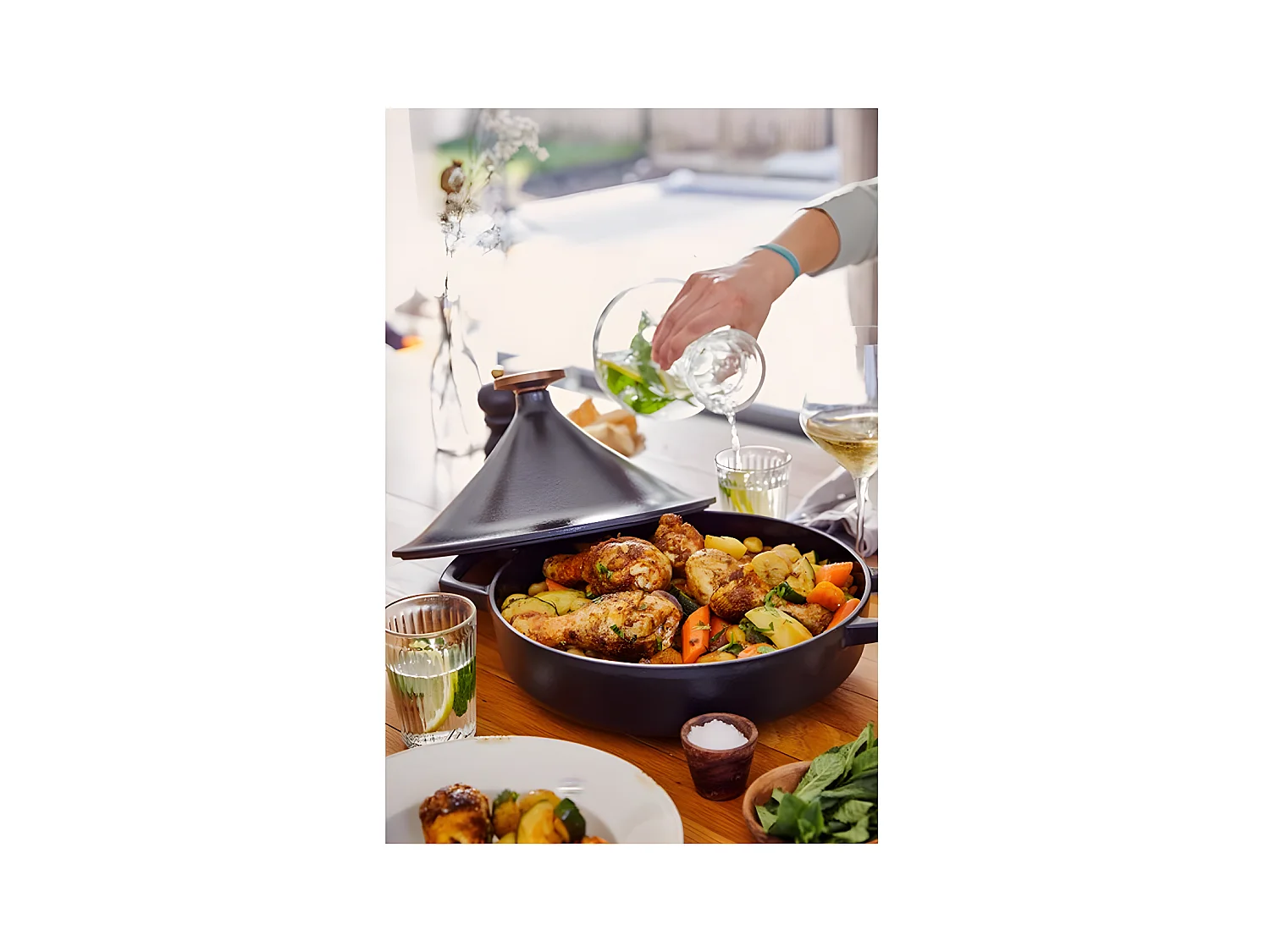 Beka Tajine fonte 26cm noir - 15140014