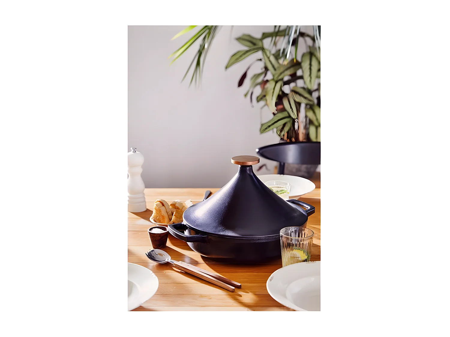 Beka Tajine fonte 26cm noir - 15140014