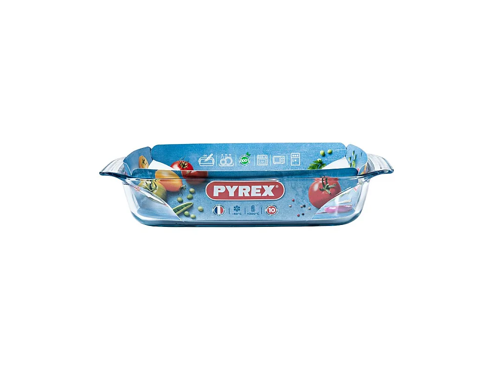 Fuente rectangular Let's Share Pyrex vidrio 39x24,5x6,9 cm