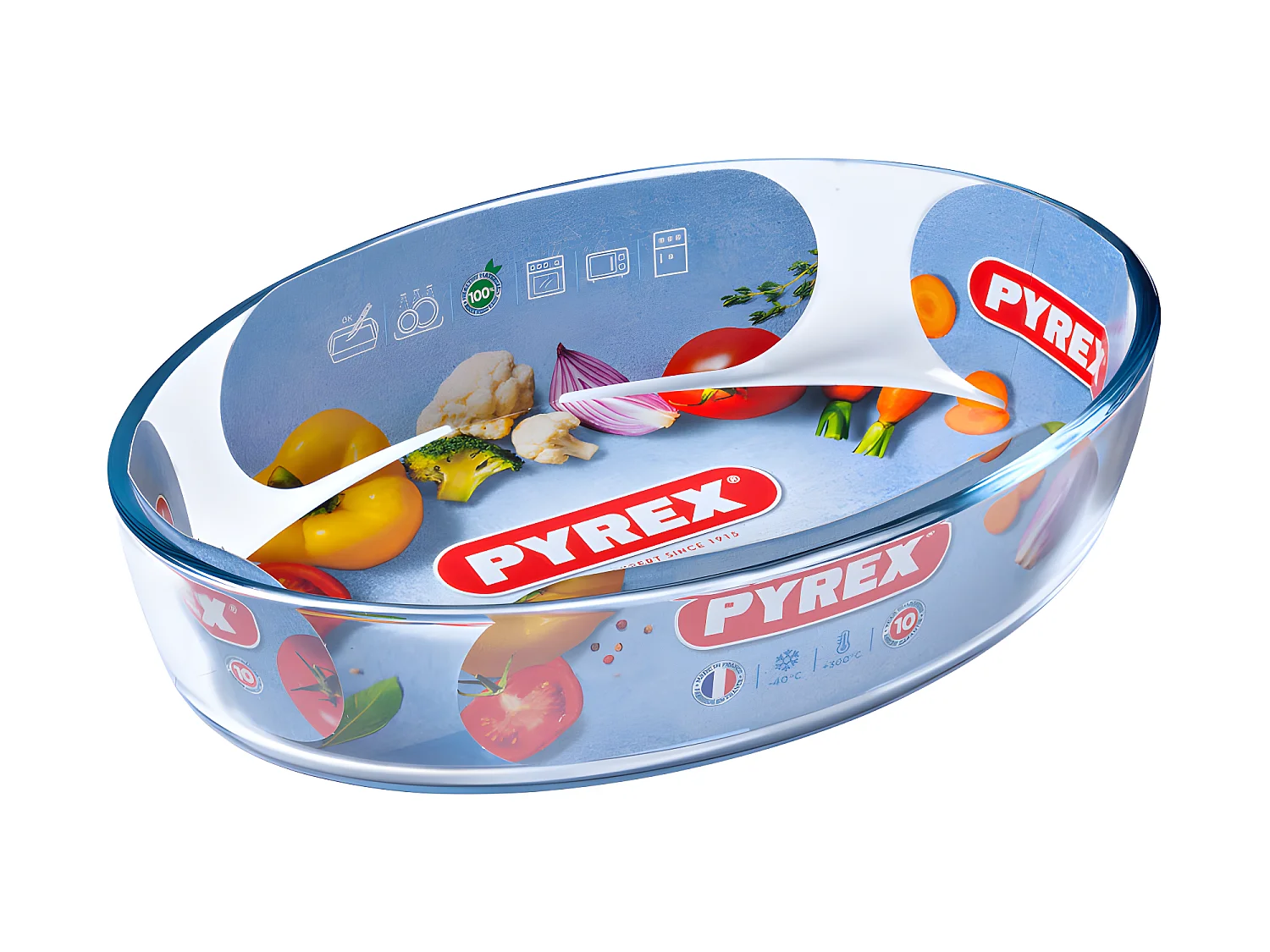 Pyrex Plat à four 25cm verre - 222b000/5046