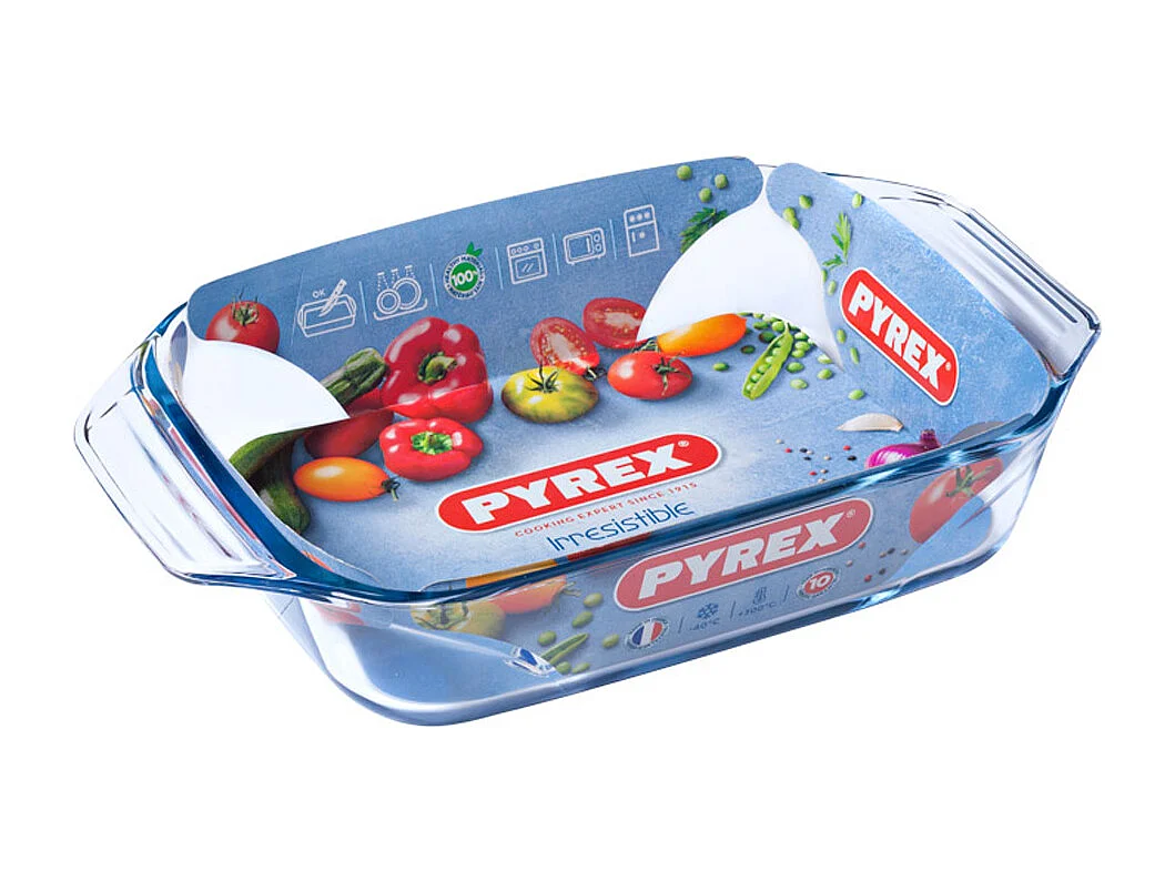 Pyrex 407B000 casseruola per arrosto 2,1 L Vetro