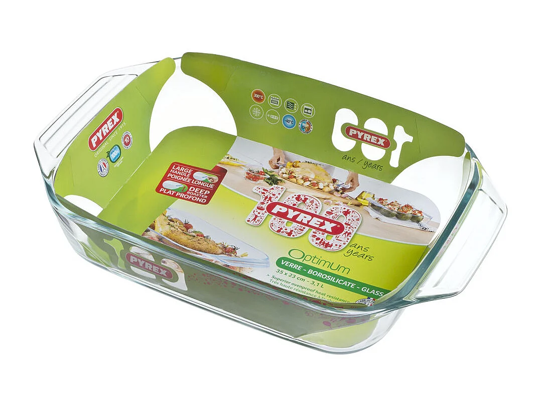 Pyrex 407B000 casseruola per arrosto 2,1 L Vetro