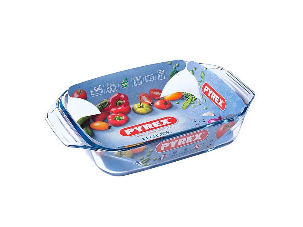 Pyrex 407B000 casseruola per arrosto 2,1 L Vetro