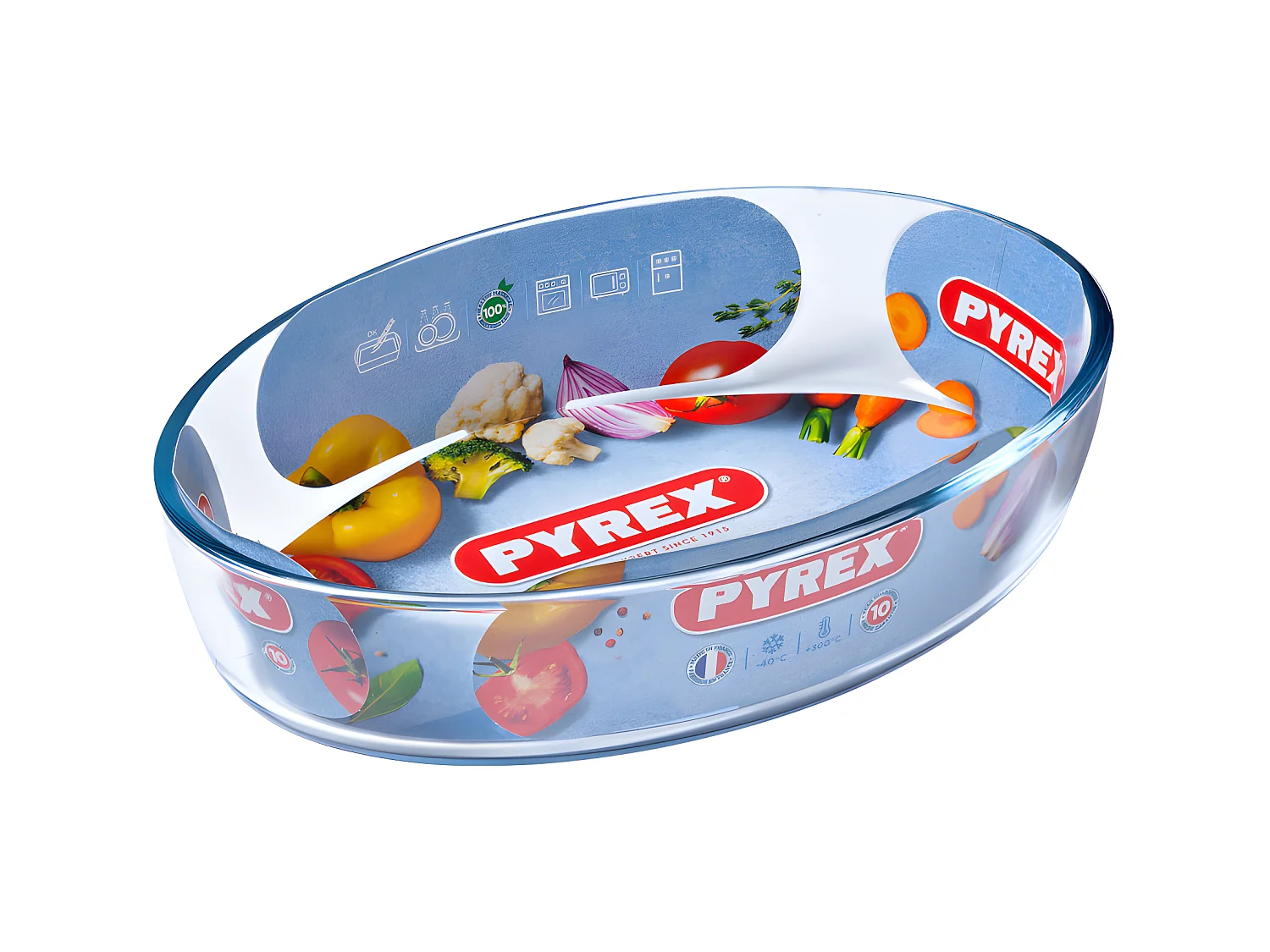 Pyrex Plat à four 39cm verre - 347b000/5044