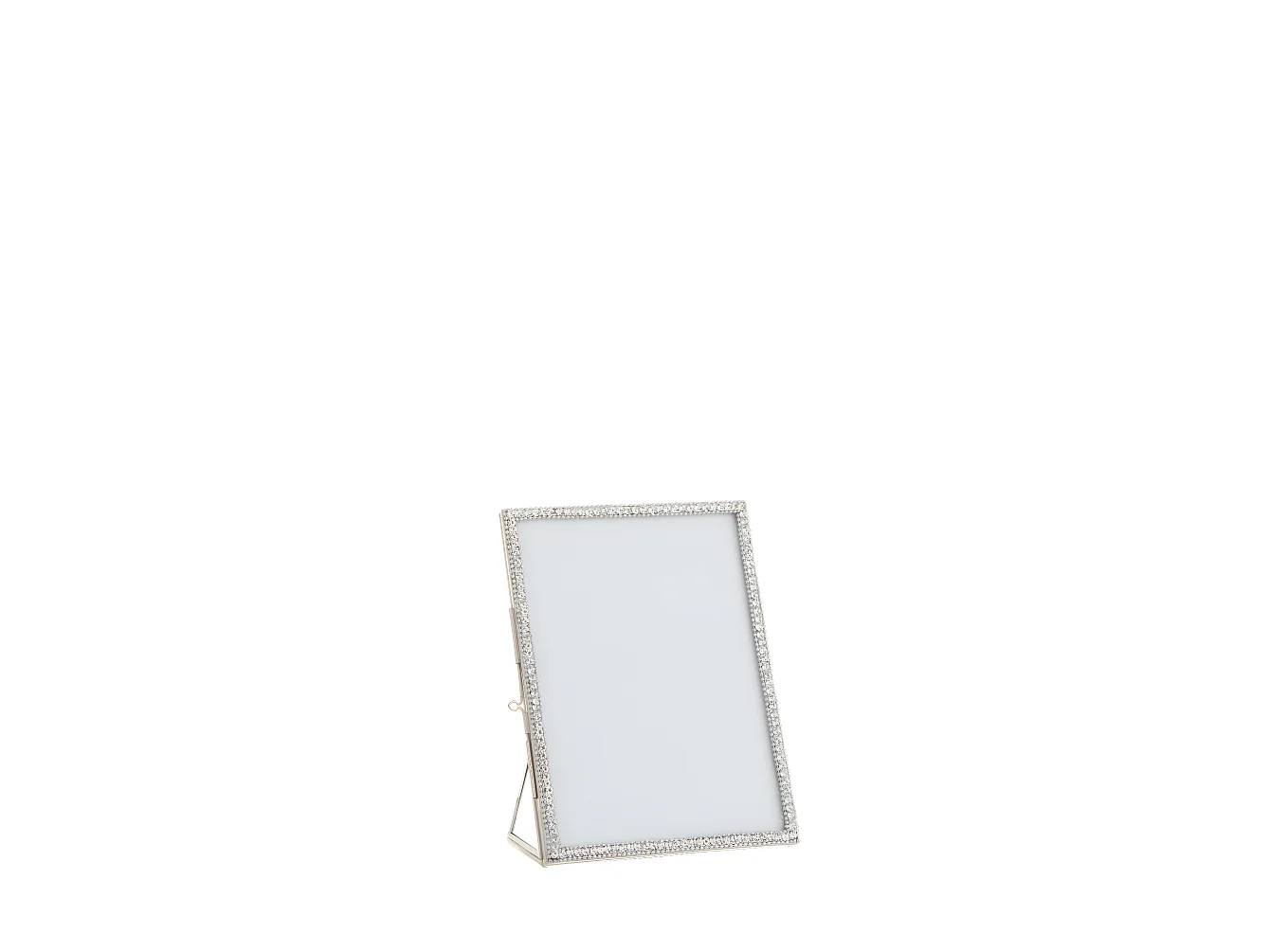 Cadre Photo Métal & Verre "Bijou" 15x20cm Argent
