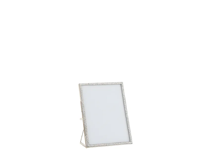 Cadre Photo Métal & Verre "Bijou" 15x20cm Argent