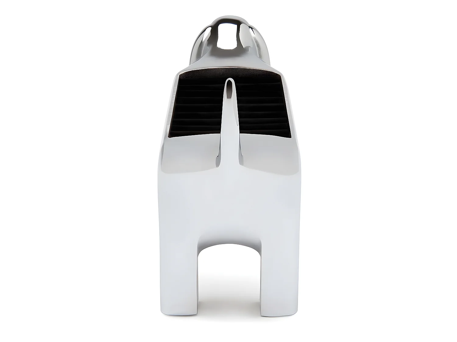 Dackelförmiger Ringhalter aus Zink