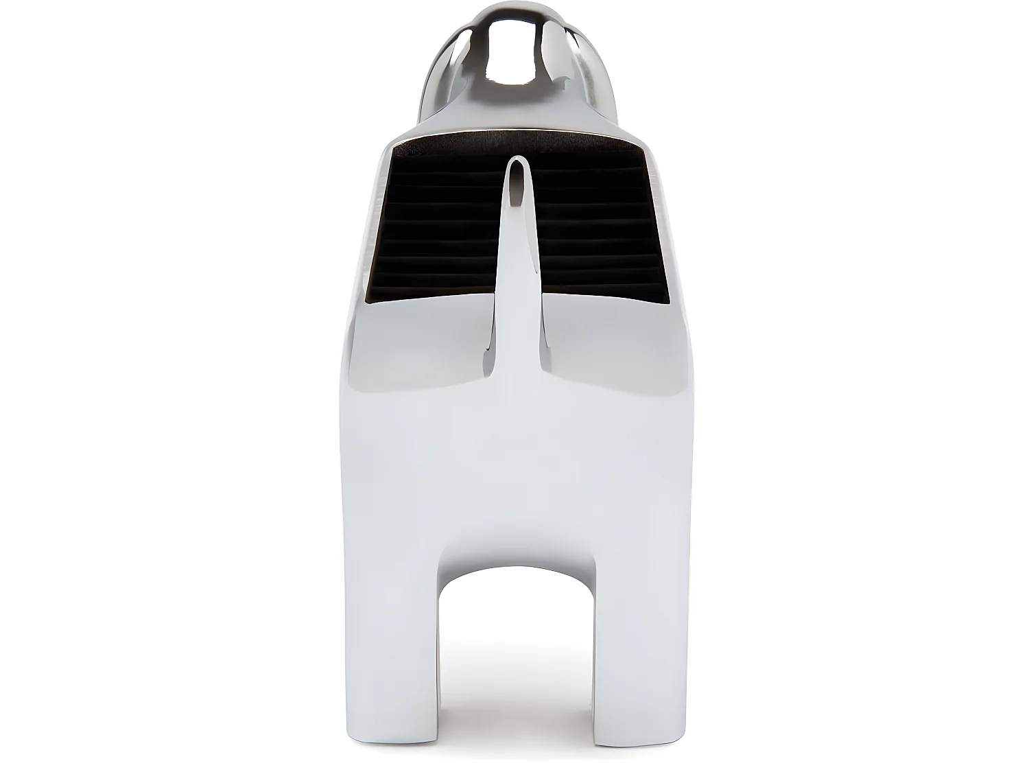 Porta anillos de zinc de perro salchicha