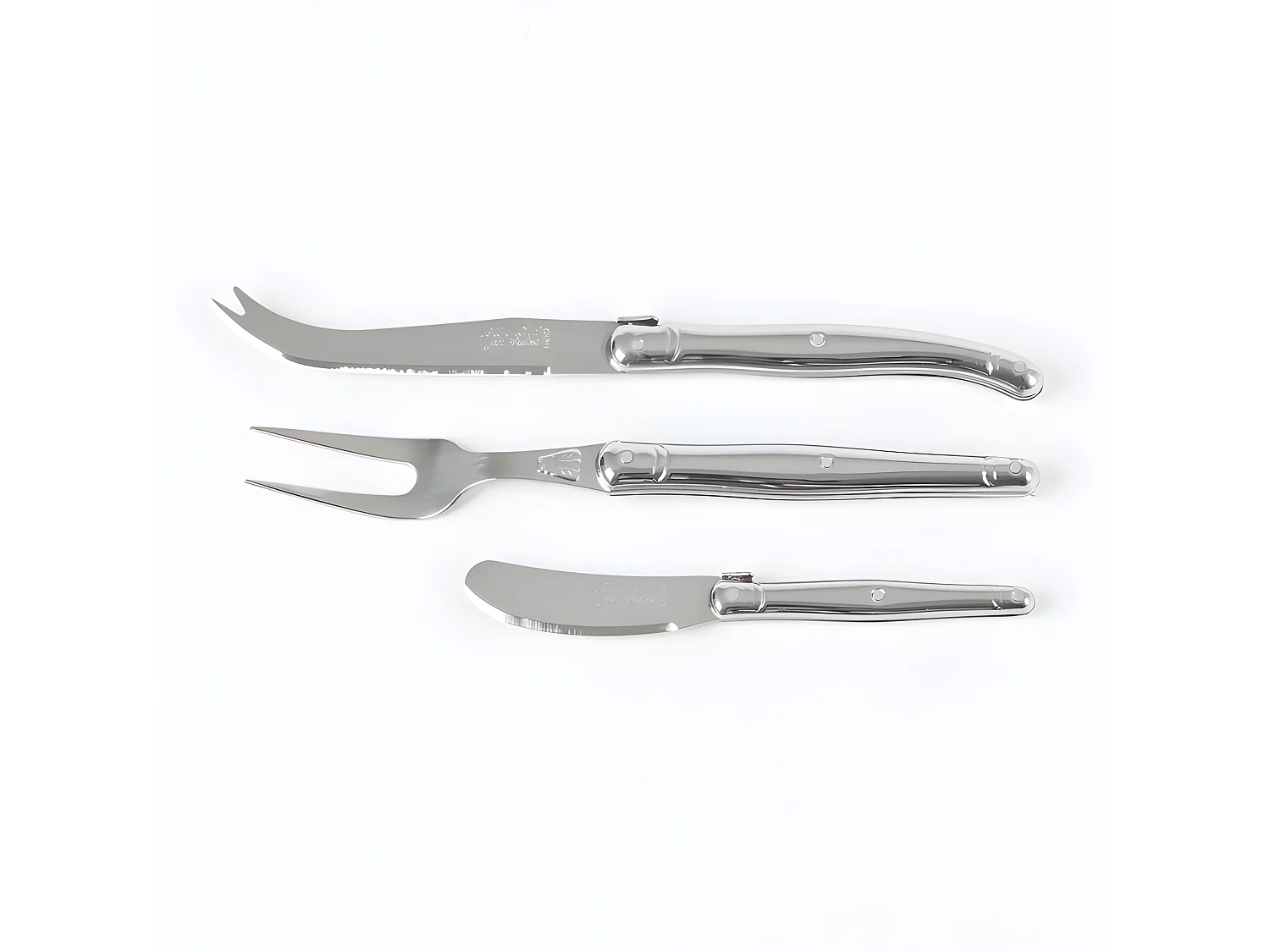 Coffret service fromage laguiole inox