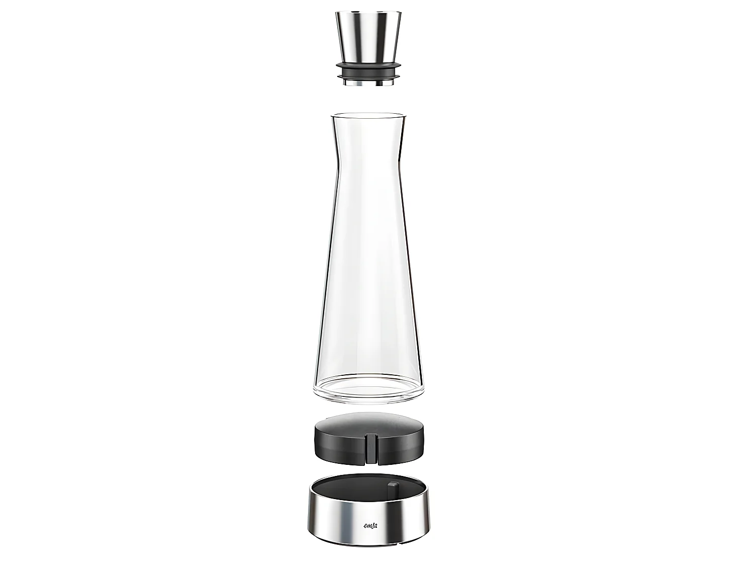 Emsa Carafe avec accumulateur de froid 1l verre/inox - 514233