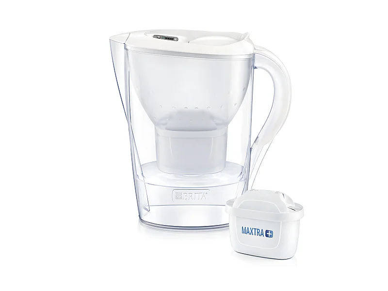 Carafe marella blanc + 1 cartouche maxtra