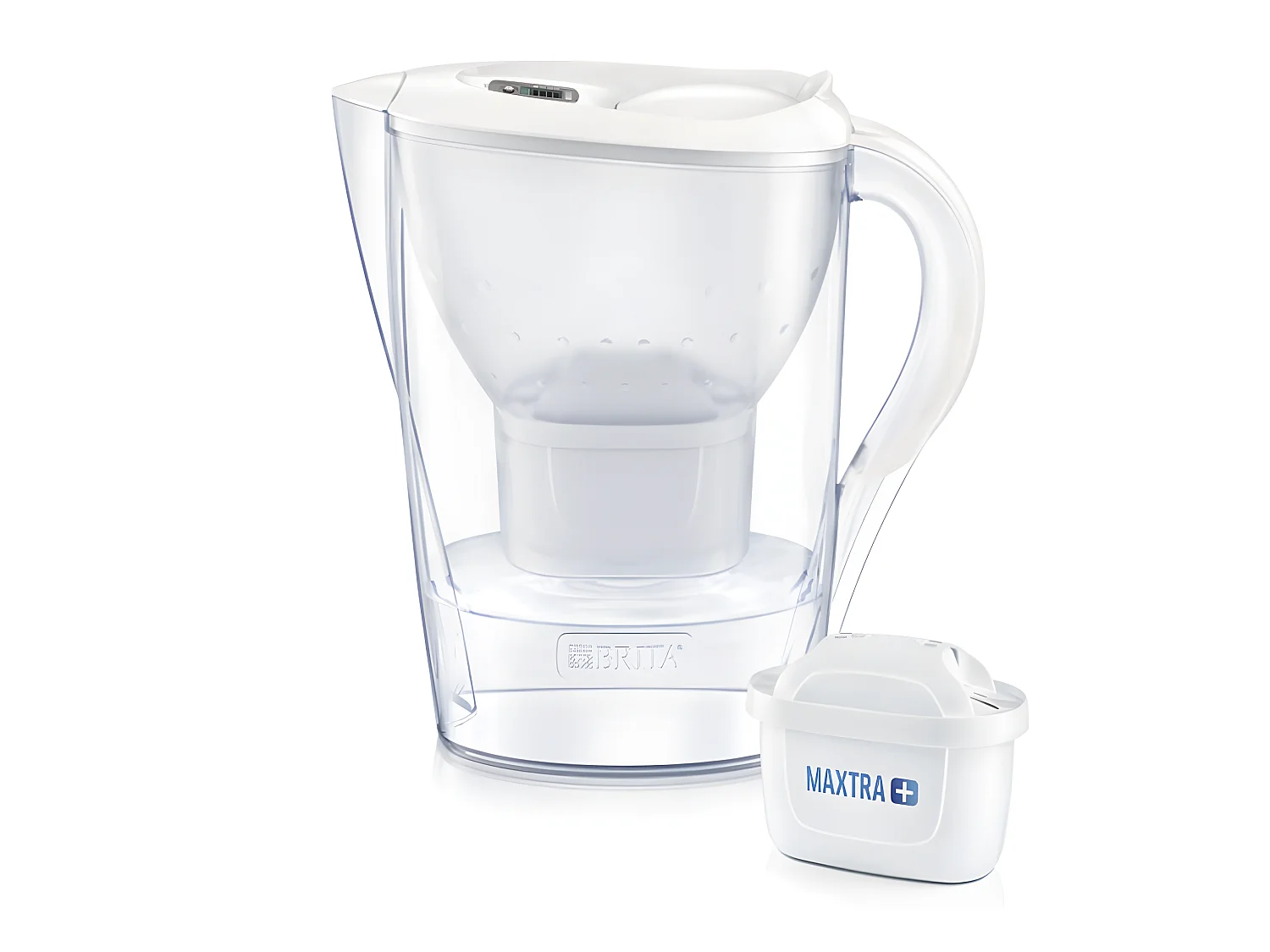 Carafe marella blanc + 1 cartouche maxtra
