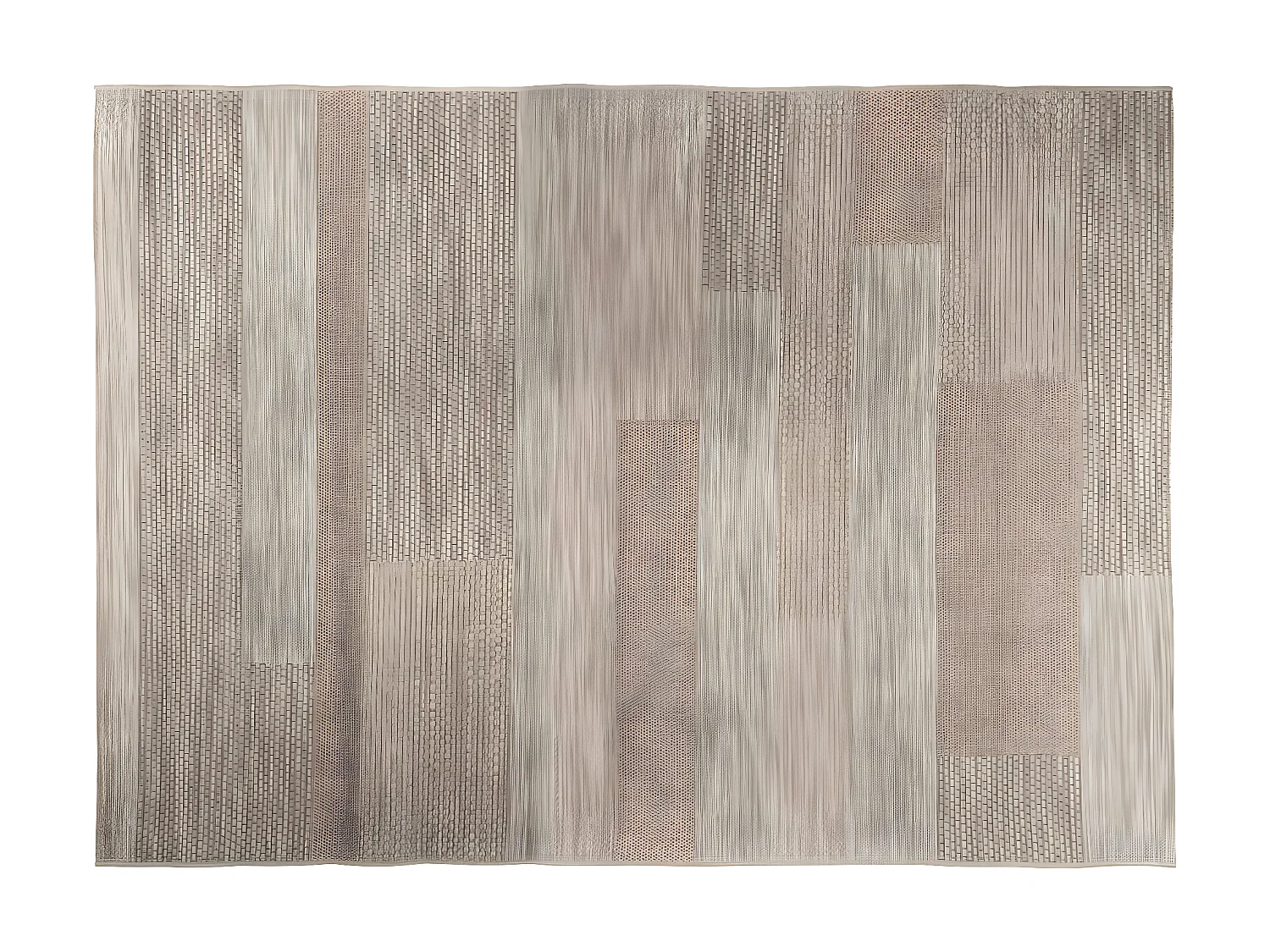 Tapis pour extérieur ou intérieur en polypropylène Lin effet Laine 160 x 230 cm