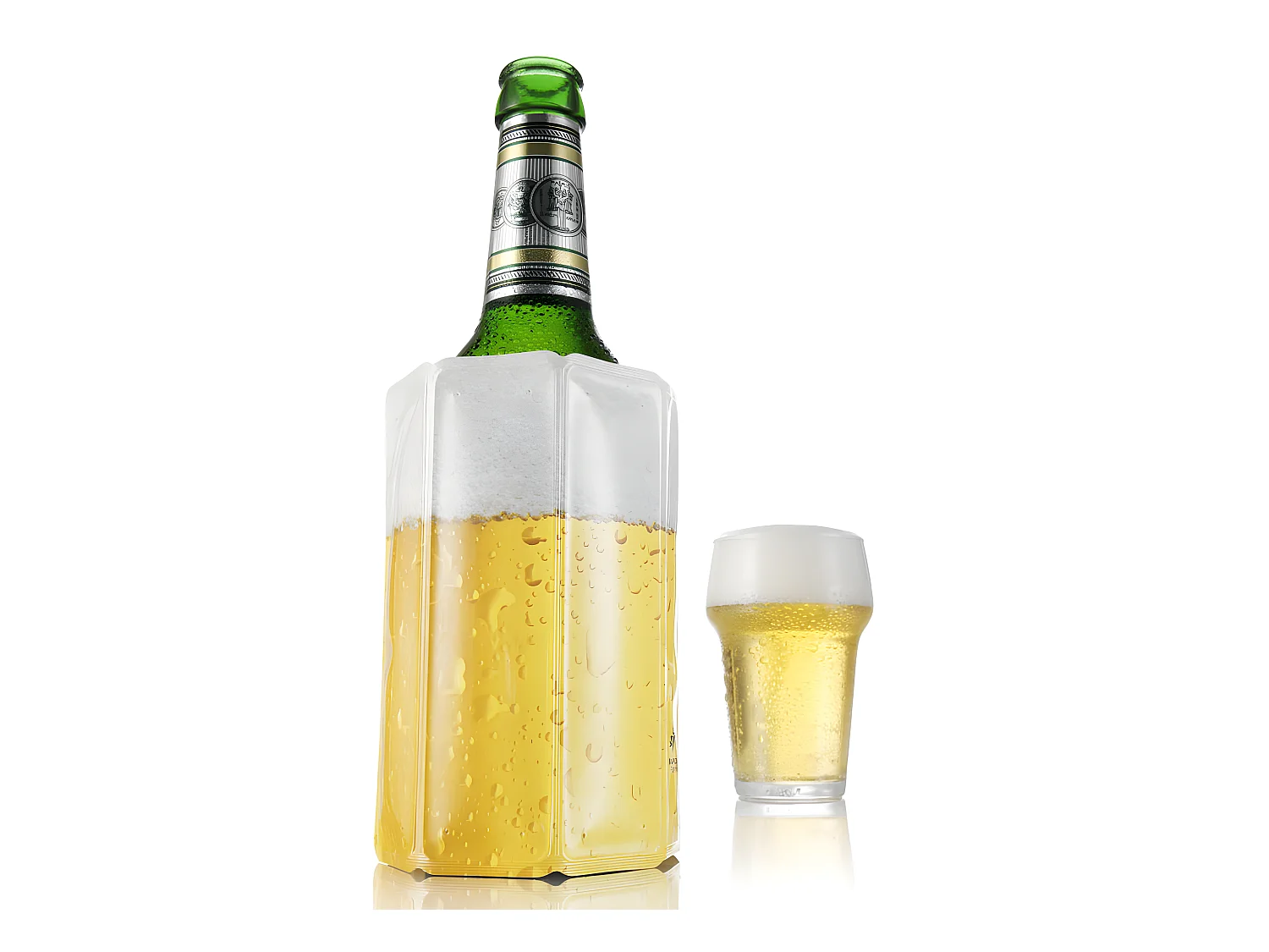 Rafraichisseur motif bière pression