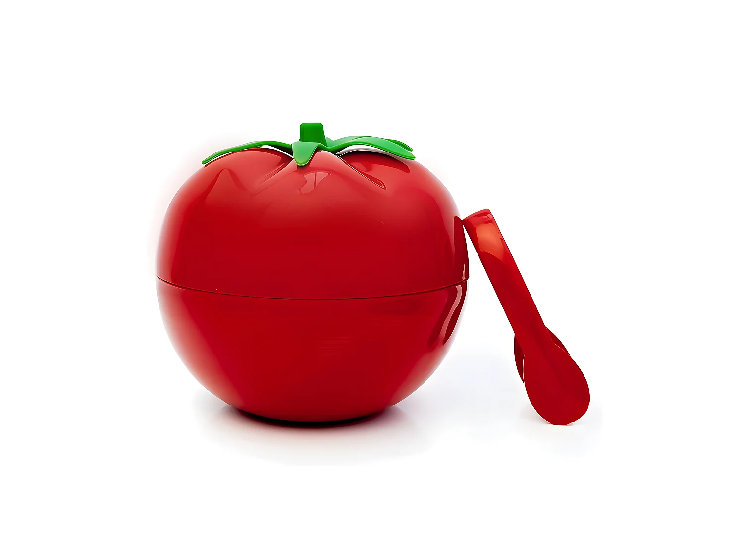 Seau à glaçons tomate avec pince