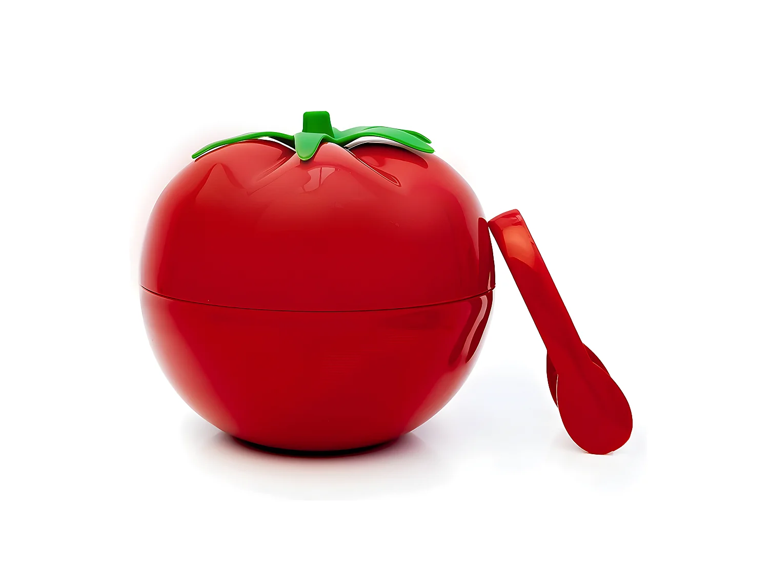 Seau à glaçons tomate avec pince