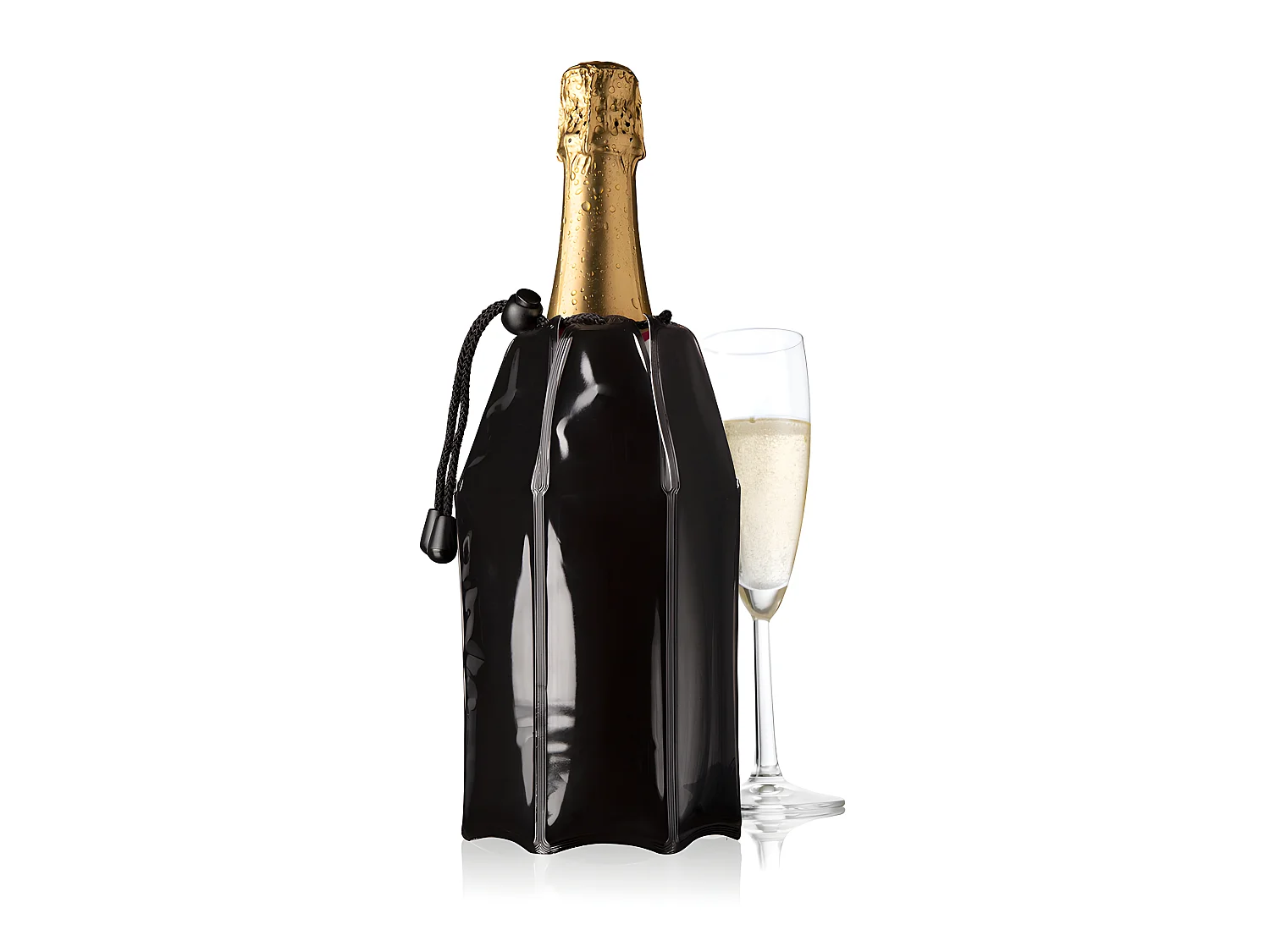 Rafraichisseur à champagne noir