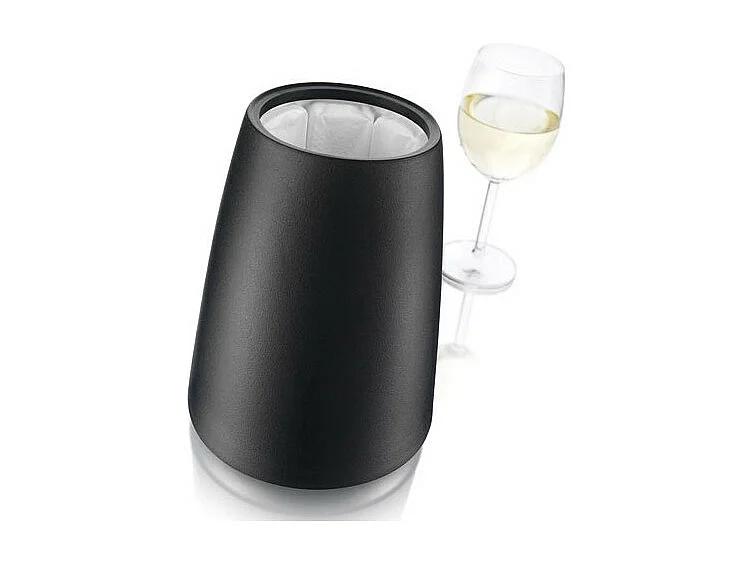 Seau refroidisseur à vin noir - Active Cooler Wine Elegant Black VACUVIN - 3649460
