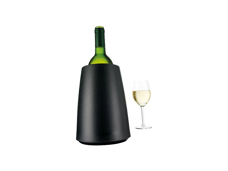 Seau refroidisseur à vin noir - Active Cooler Wine Elegant Black VACUVIN - 3649460