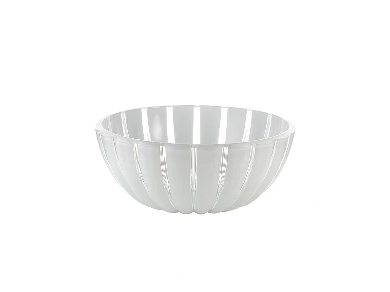 Saladier Grace L 25cm blanc