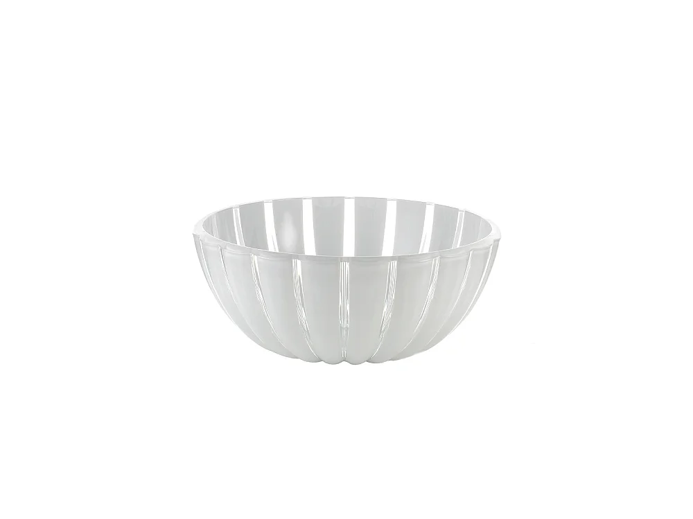 Saladier Grace L 25cm blanc