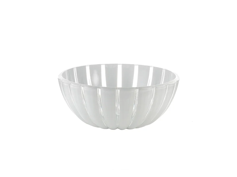 Saladier Grace L 25cm blanc