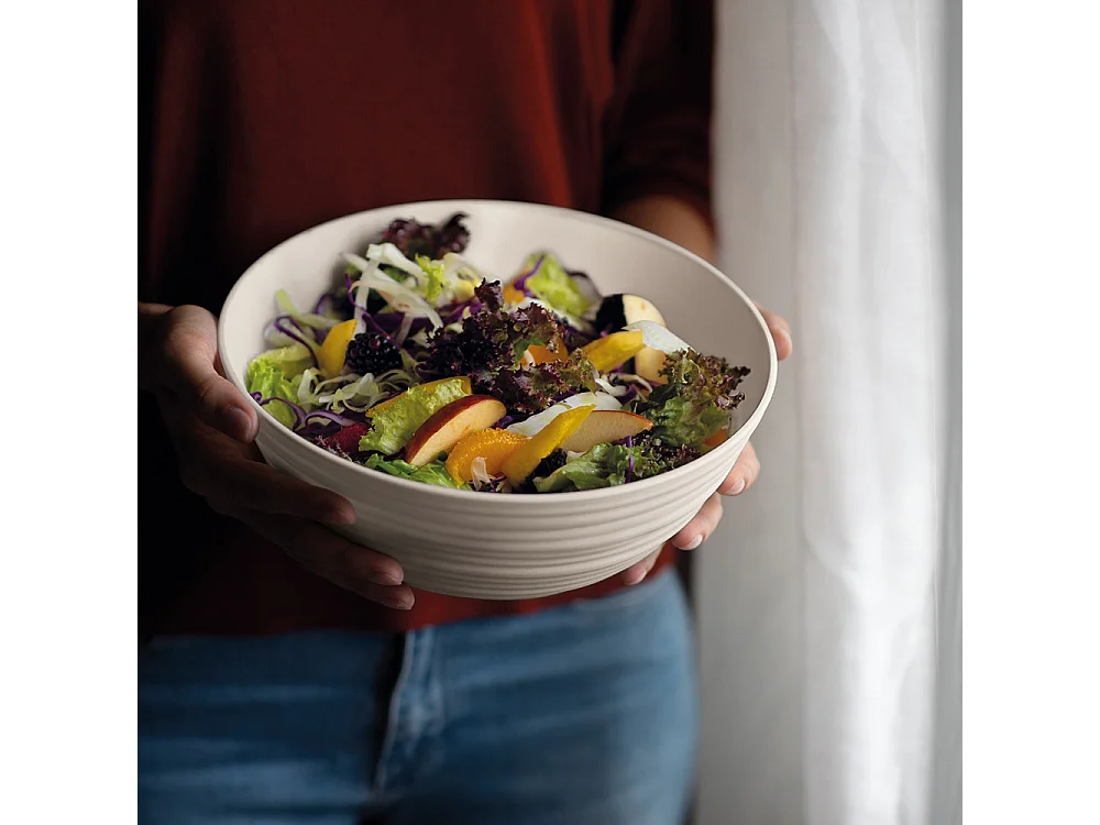 Bol 25 cm Tierra blanc lait