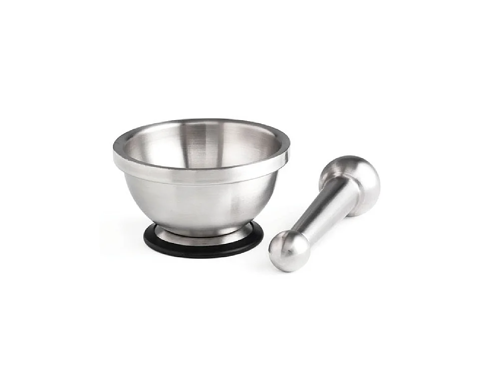 Mortier & pilon inox