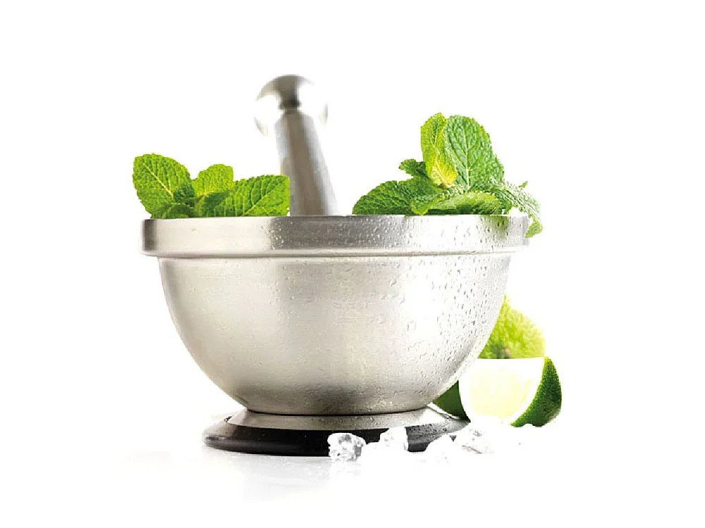 Mortier & pilon inox