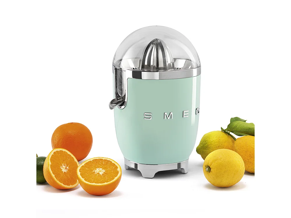 Presse agrumes années 50 vert d'eau