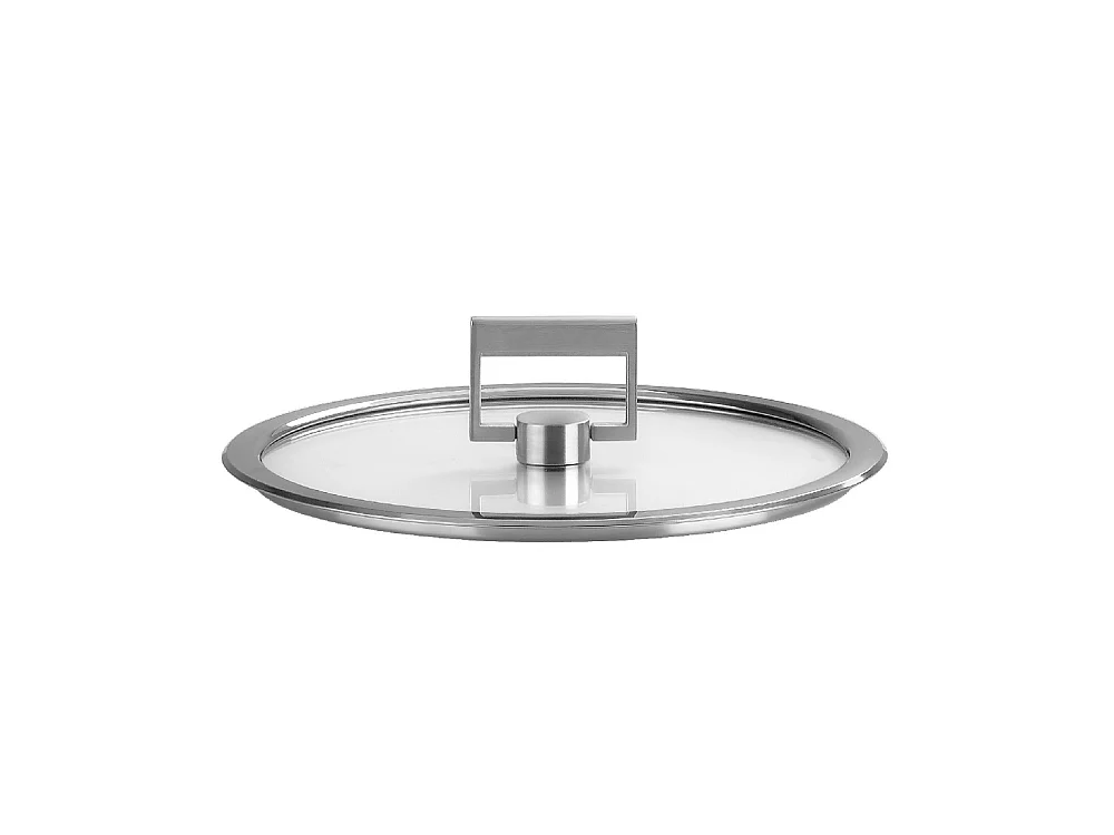 Couvercle en verre plat Strate pour casserole 28 cm