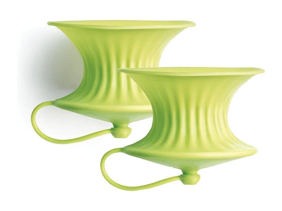 Set de 2 presse-agrumes vert