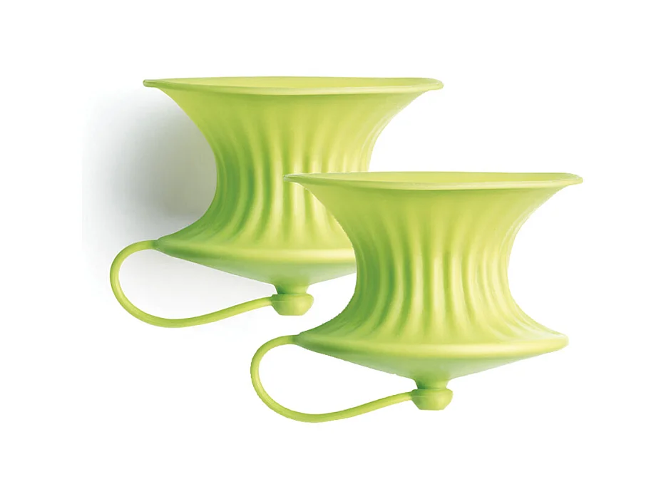 Set de 2 presse-agrumes vert