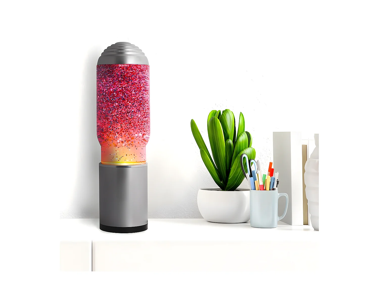 Lampe lave paillettes