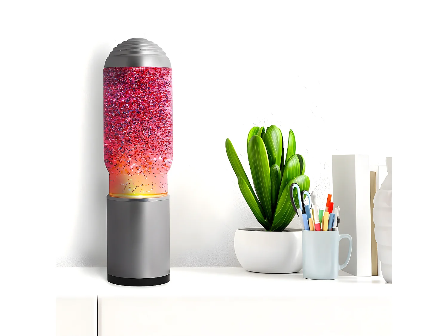 Lampe lave paillettes