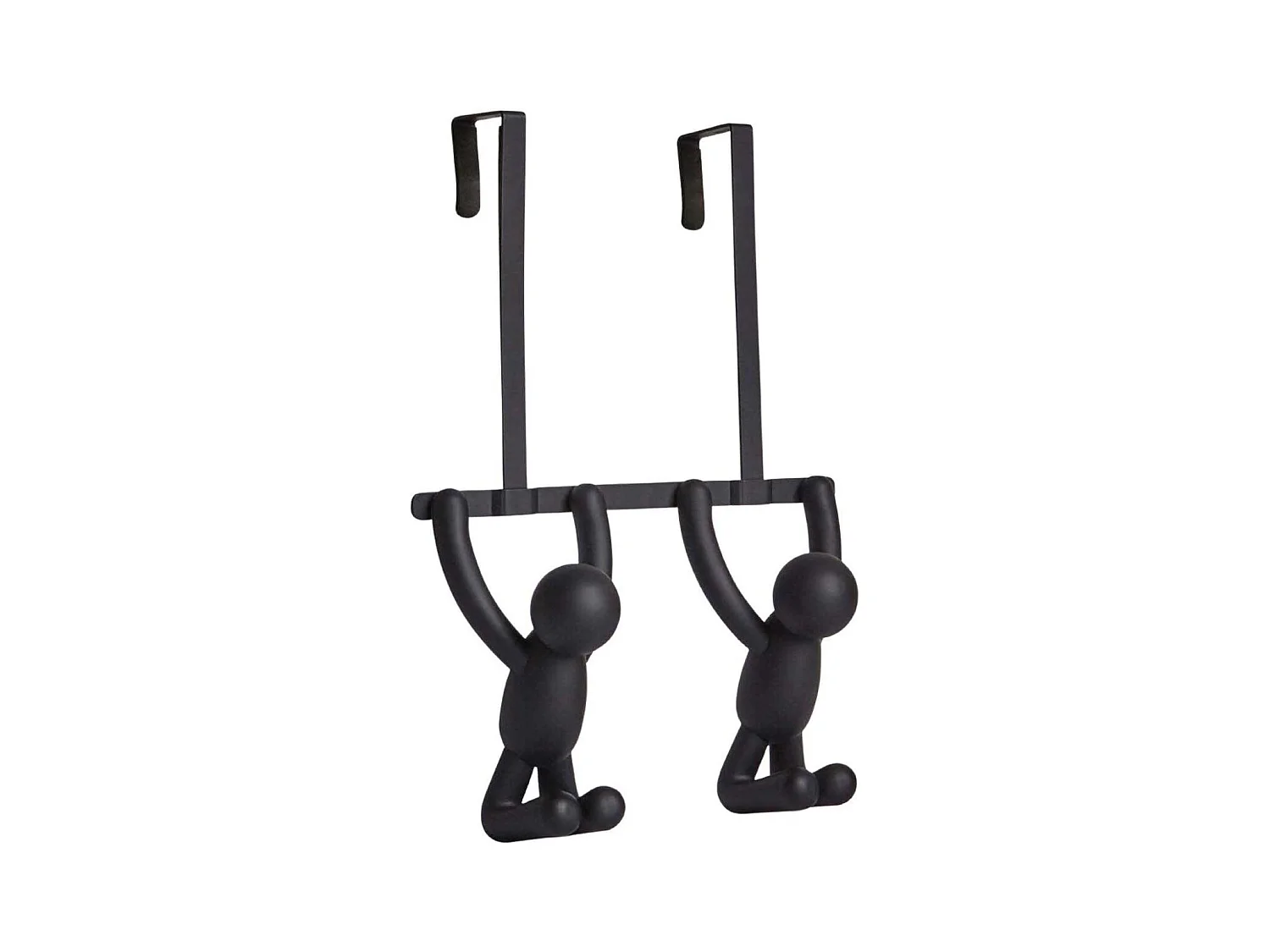 Patère double Buddy Hook noir
