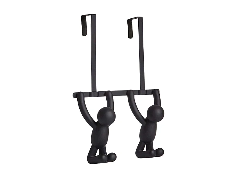 Patère double Buddy Hook noir
