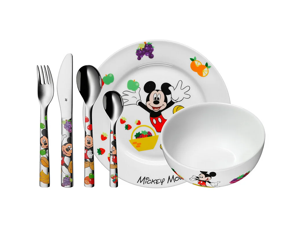 Service 6 pièces Mickey Mouse