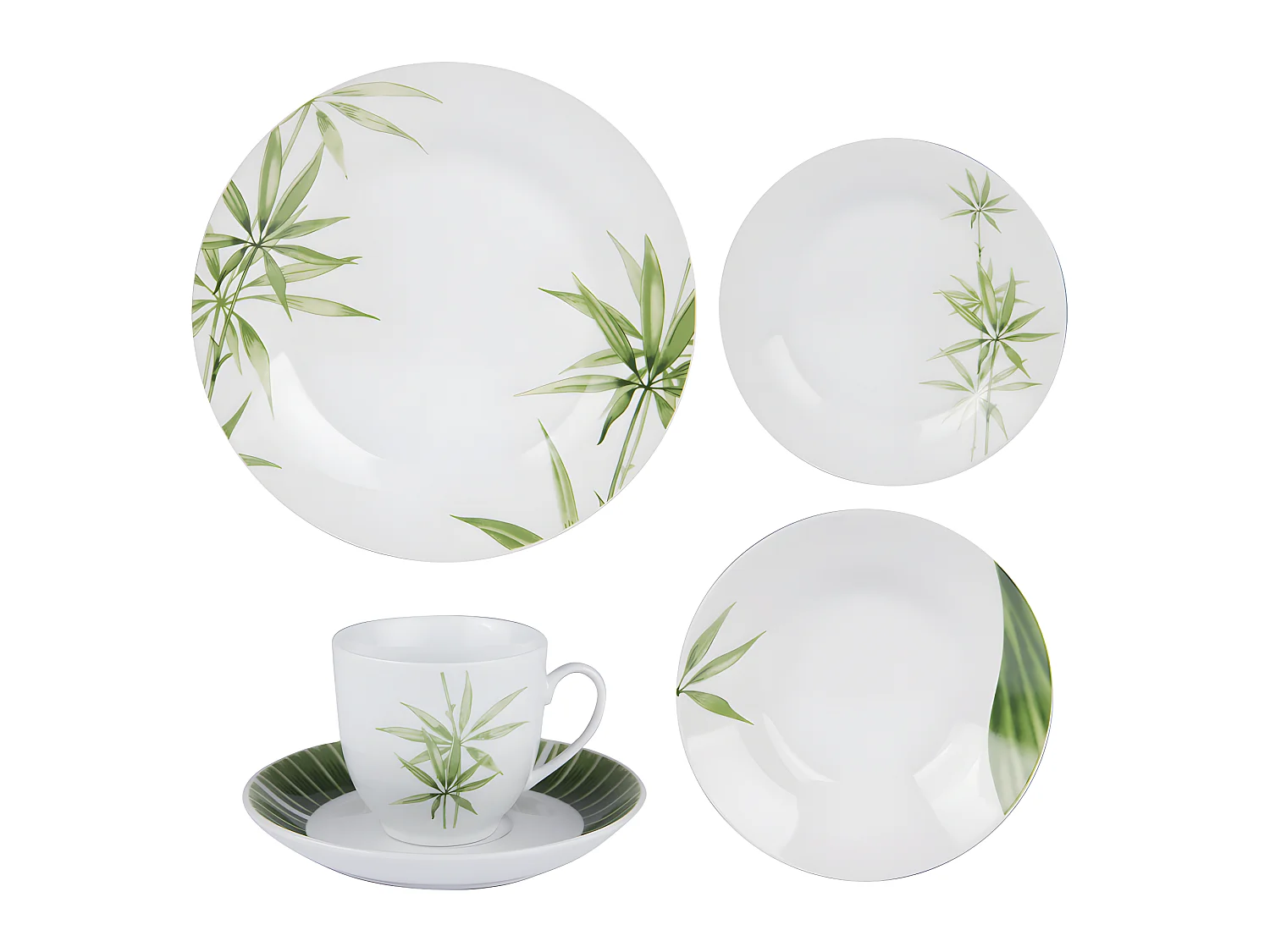 Service 30 pièces Bambou