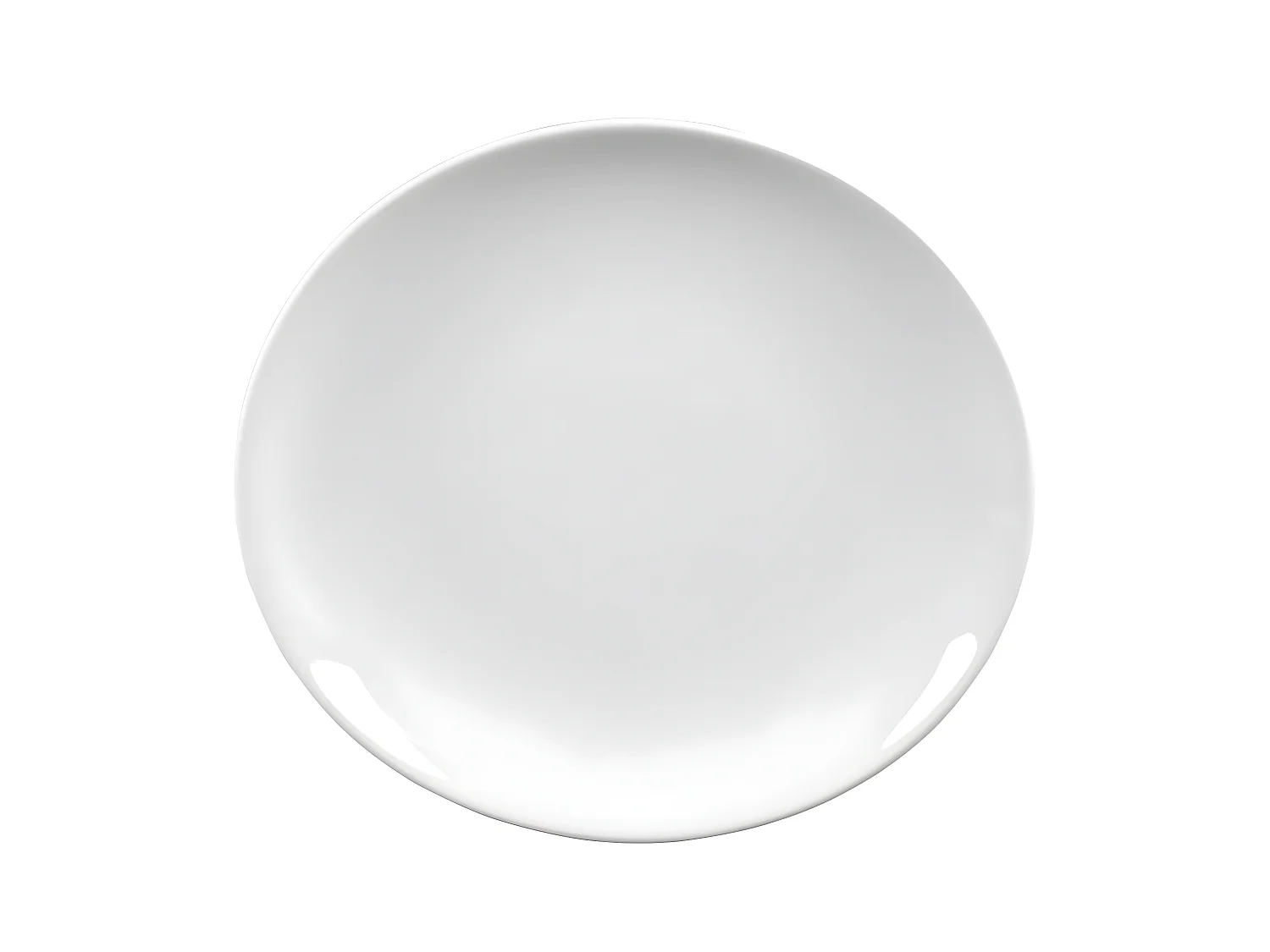 Assiette à steak ovale 30x28 cm (lot de 6)