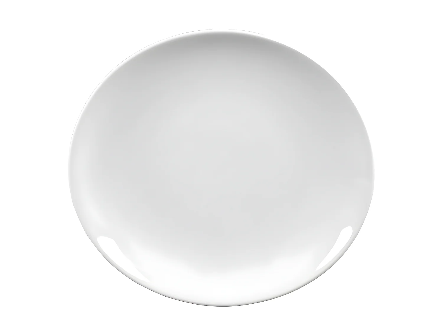 Assiette à steak ovale 30x28 cm (lot de 6)