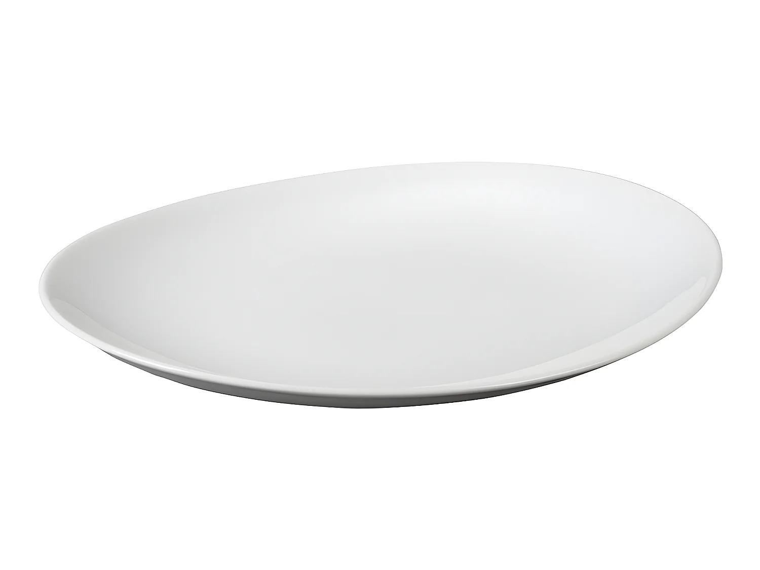 Assiette à steak ovale 30x28 cm (lot de 6)
