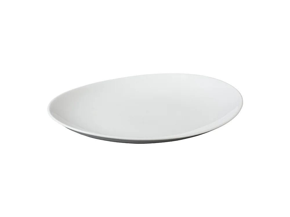 Assiette à steak ovale 30x28 cm (lot de 6)