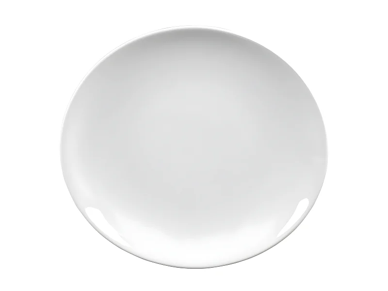 Assiette à steak ovale 30x28 cm (lot de 6)