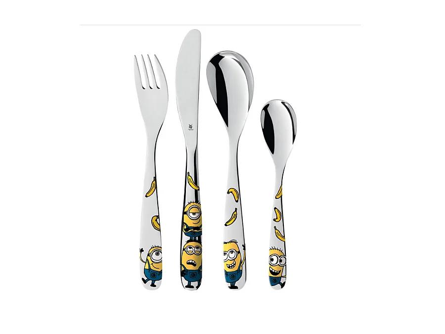 Wmf Set de couverts enfant 4 pièces minions - 1286076040