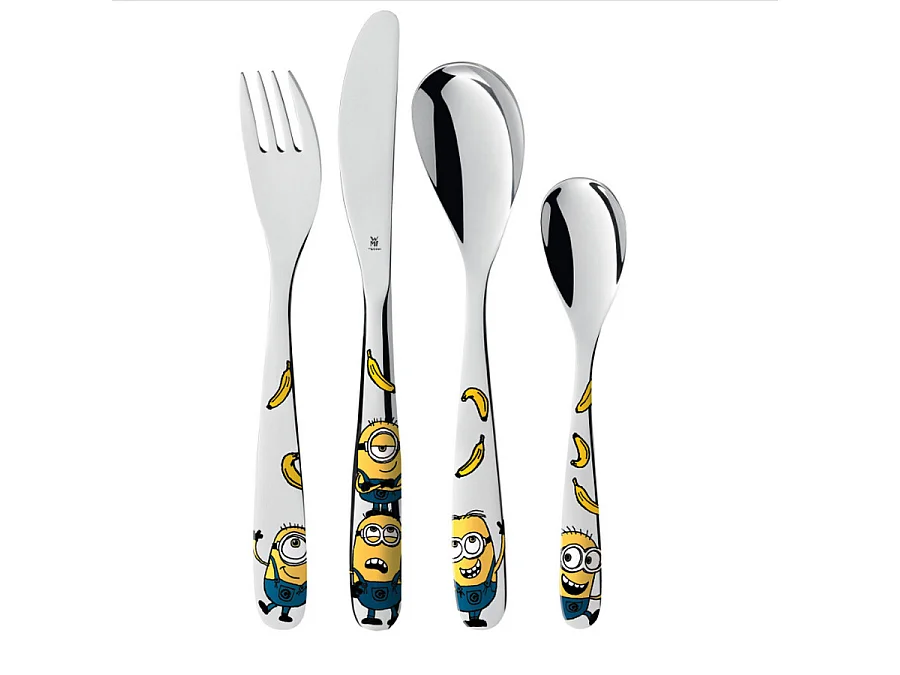 Wmf Set de couverts enfant 4 pièces minions - 1286076040