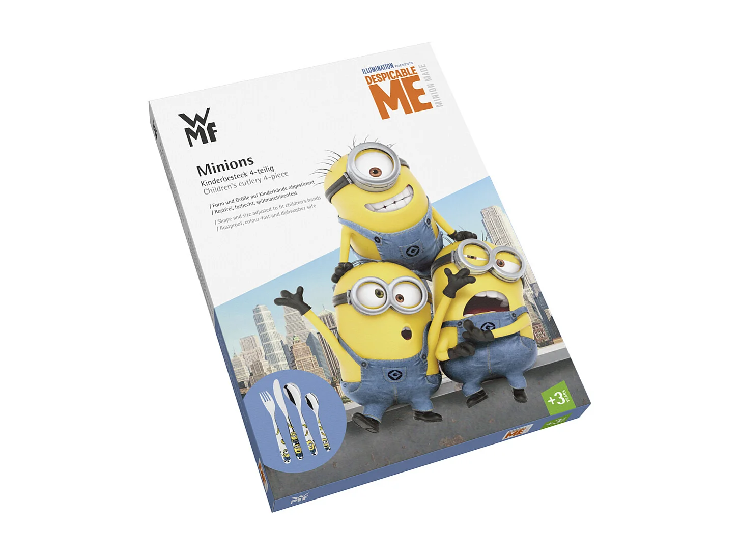 Wmf Set de couverts enfant 4 pièces minions - 1286076040