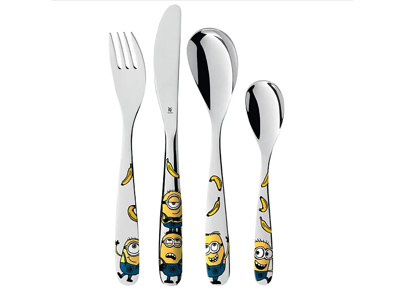 Wmf Set de couverts enfant 4 pièces minions - 1286076040